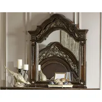 Elsmere Bedroom Mirror in Dark Cherry by Homelegance