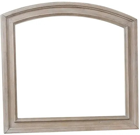 Donegan Bedroom Dresser Mirror in Wire-brushed gray by Homelegance