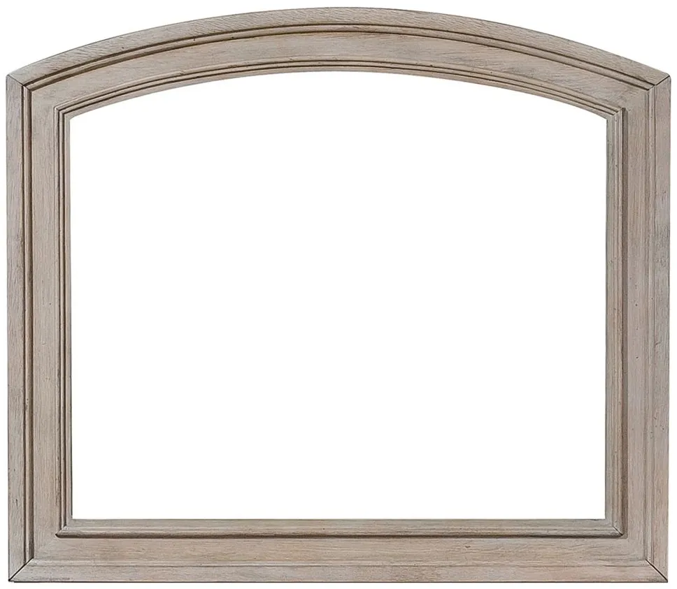 Donegan Bedroom Dresser Mirror in Wire-Brushed Gray by Homelegance