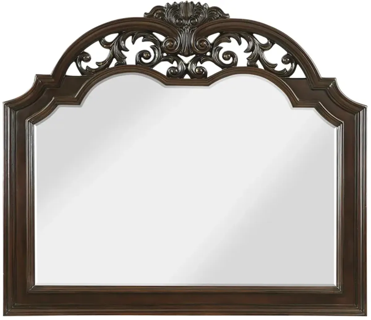 Nova Mirror in Cherry by Homelegance