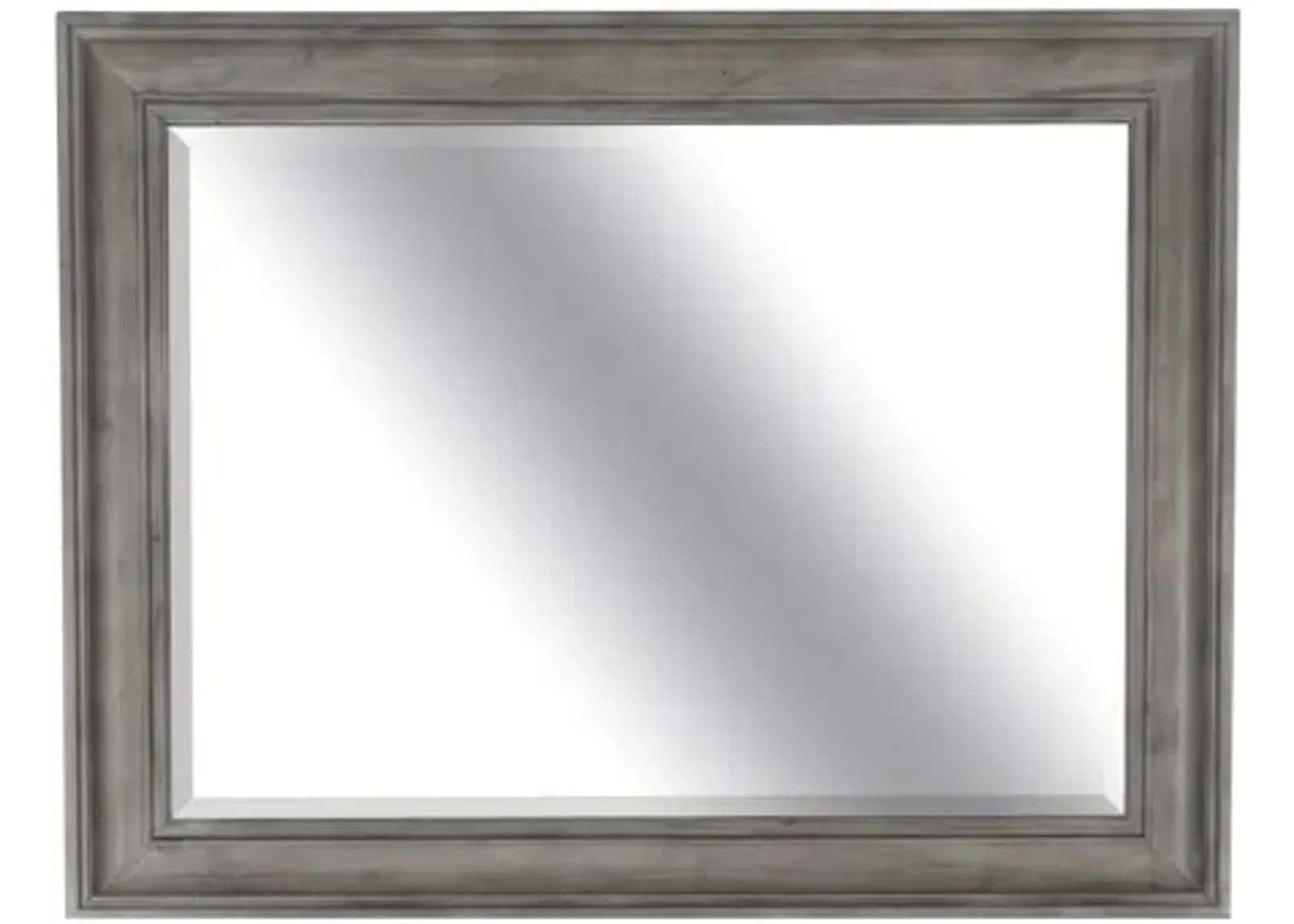 Lancaster Bedroom Dresser Mirror in Dove Tail Gray by Magnussen Home