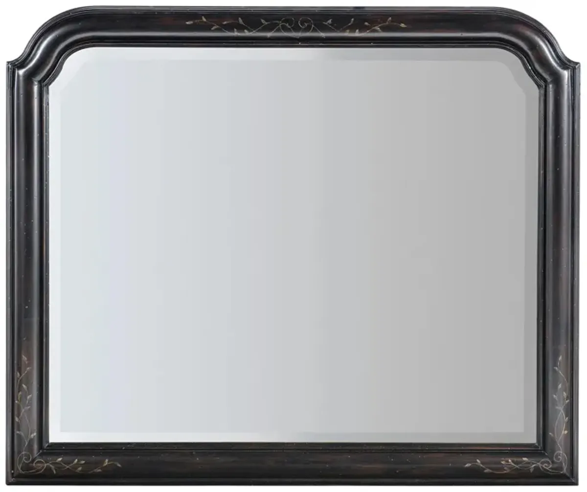 Charleston Mirror in Black Cherry by Hooker Furniture