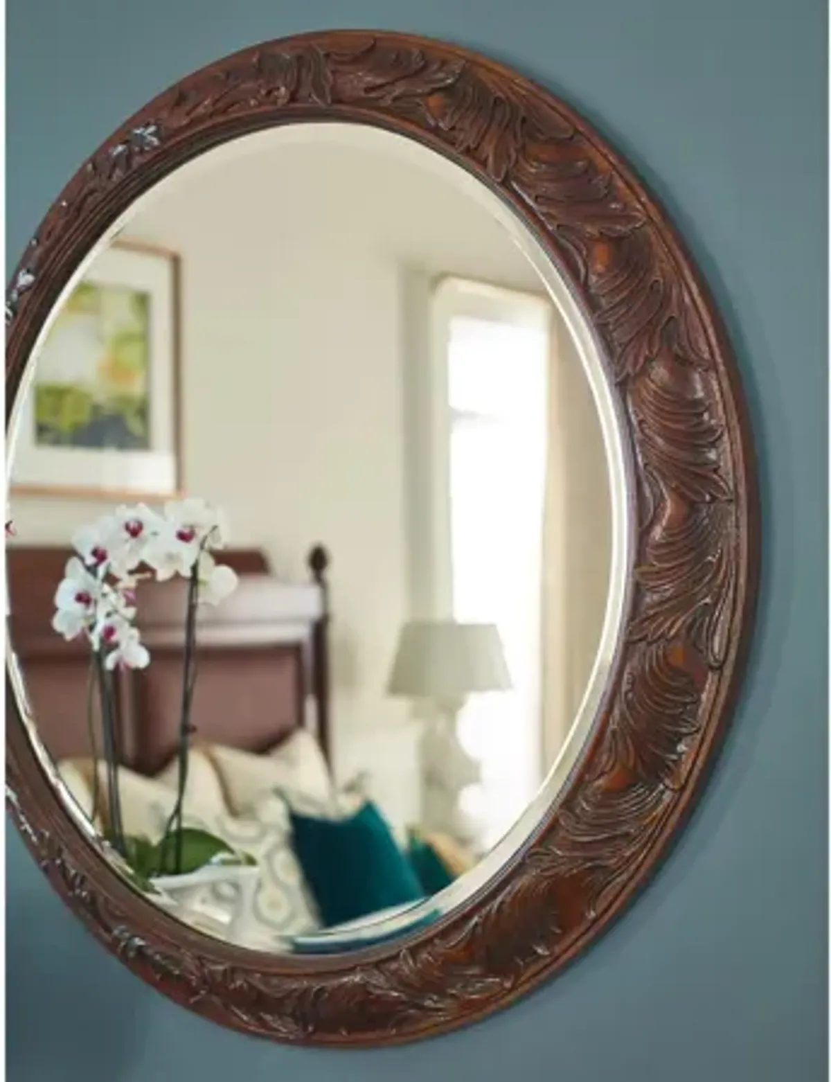 Charleston Round Mirror