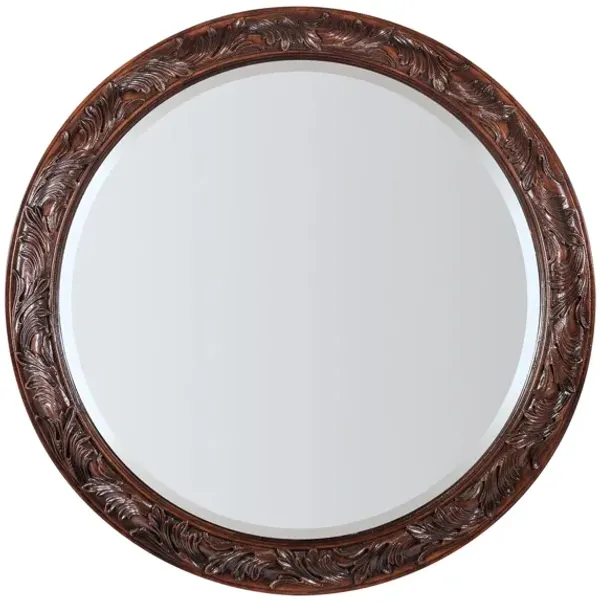 Charleston Round Mirror
