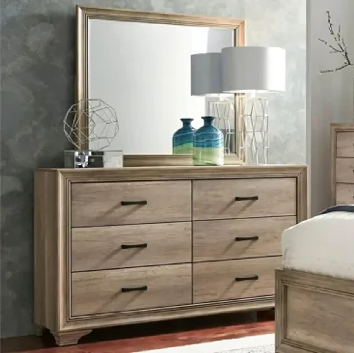 Sun Valley Bedroom Dresser Mirror