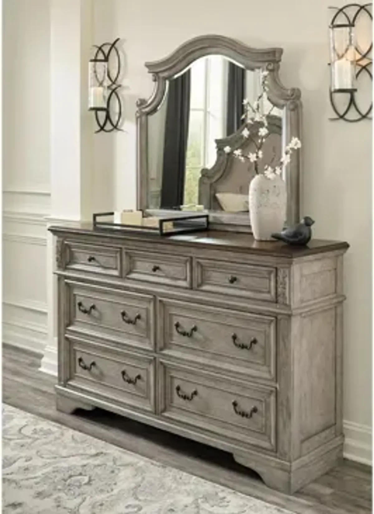 Lodenbay Dresser and Mirror