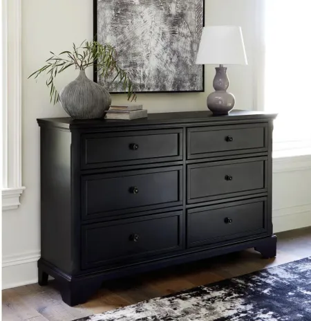 Chylanta Dresser in Black by Ashley Furniture