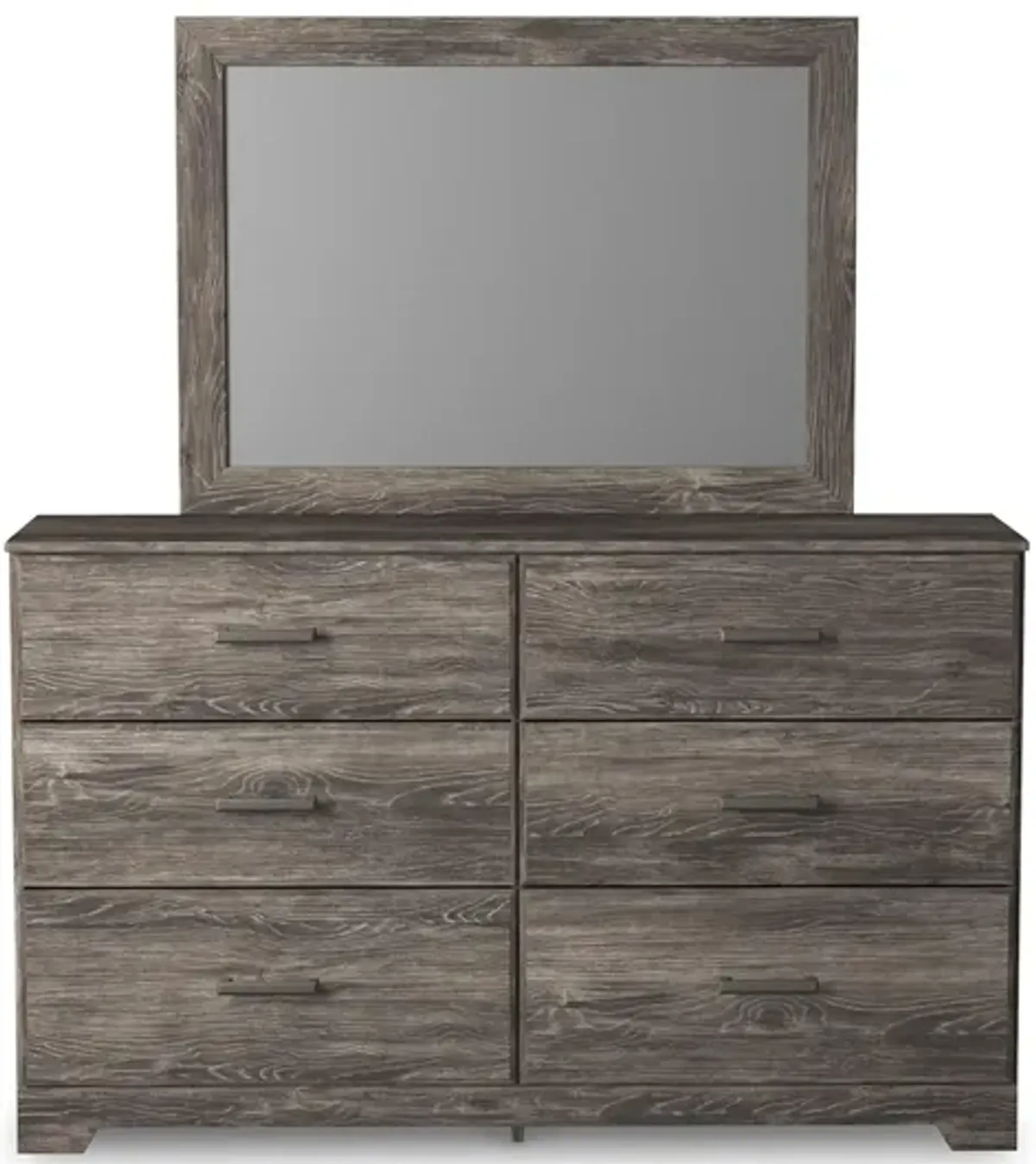 Ralinksi Dresser and Mirror in Gray by Ashley Furniture