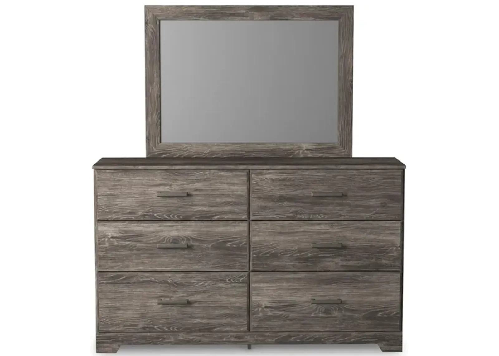 Ralinksi Dresser and Mirror in Gray by Ashley Furniture