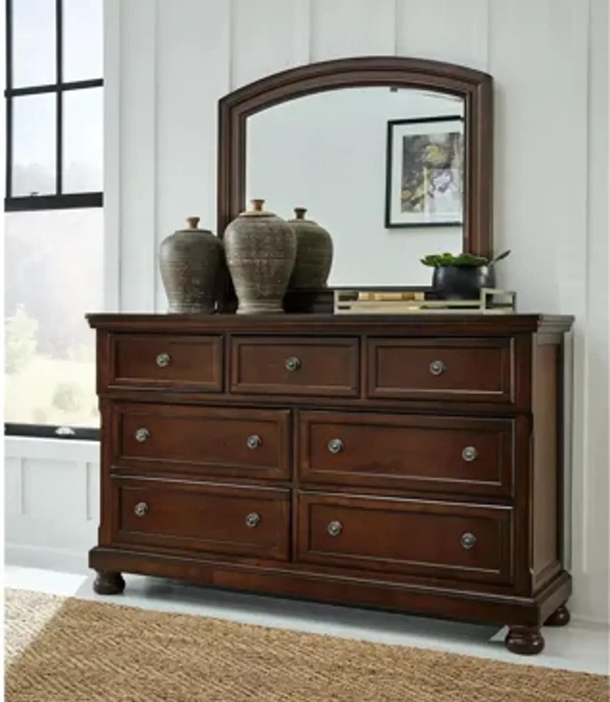 Porter Dresser and Mirror