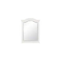 Willow Point Small Bedroom Dresser Mirror in White by Homelegance