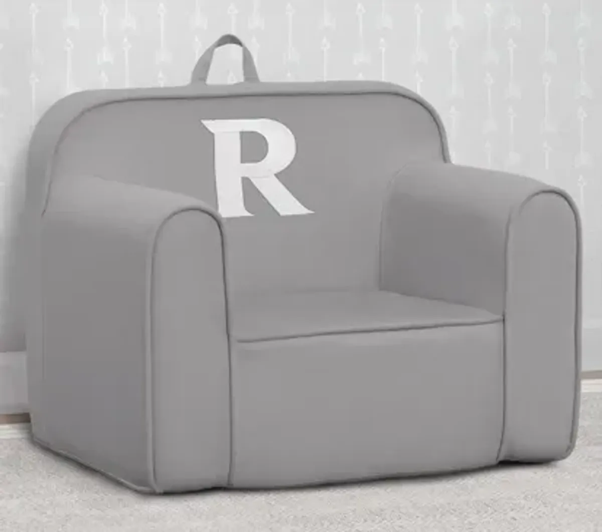 Cozee Monogrammed Chair Letter "R"