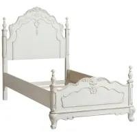 Averny Bed in Antique white by Homelegance