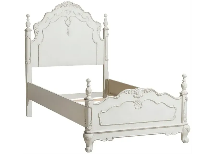 Averny Bed in Antique White by Homelegance