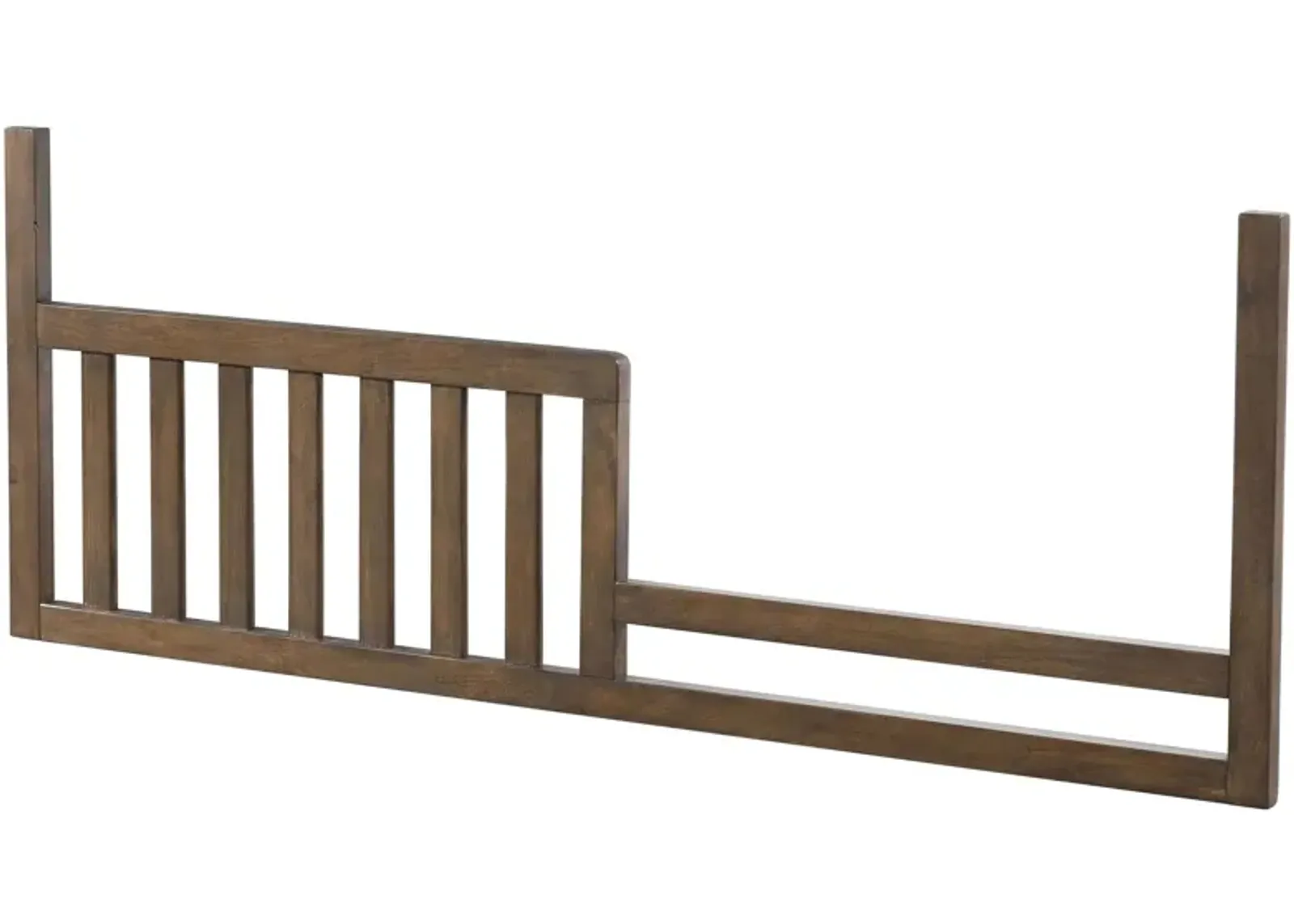 Bella Convertible Toddler Rail in Rosewood Brown by Westwood Design