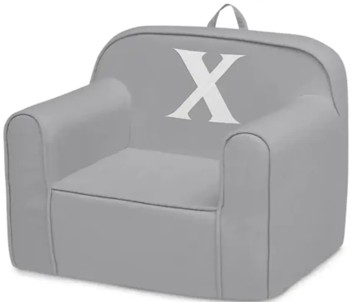 Cozee Monogrammed Chair Letter "X"