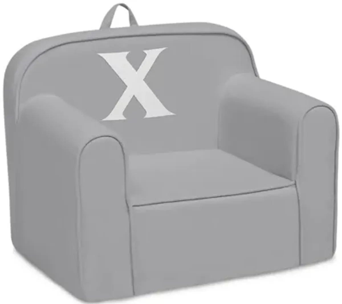 Cozee Monogrammed Chair Letter "X"