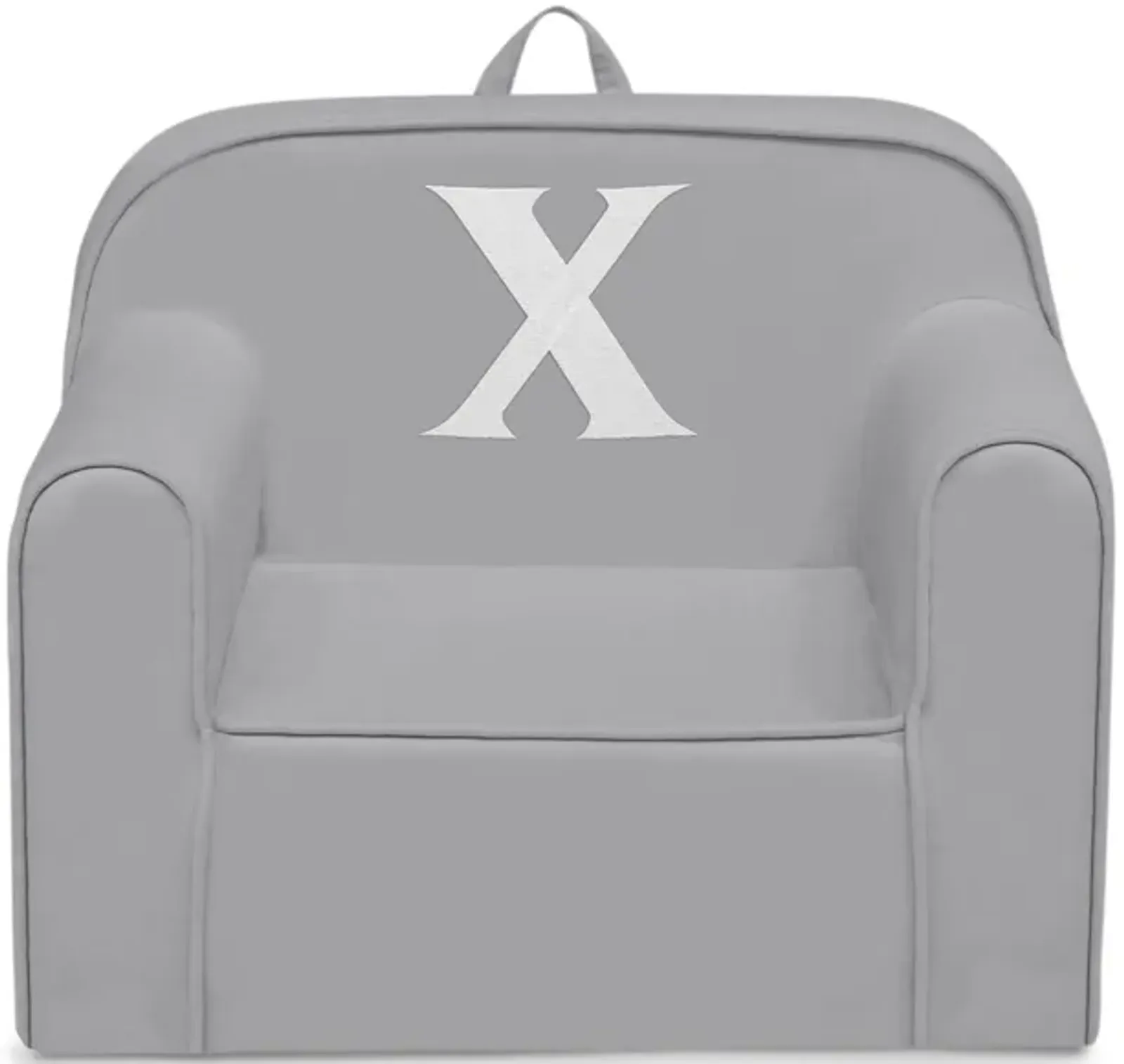 Cozee Monogrammed Chair Letter "X"