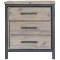 Irondale Nightstand in Brown, Gray by LH Imports Ltd