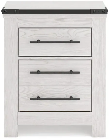 Schoenberg Nightstand in White by Ashley Furniture