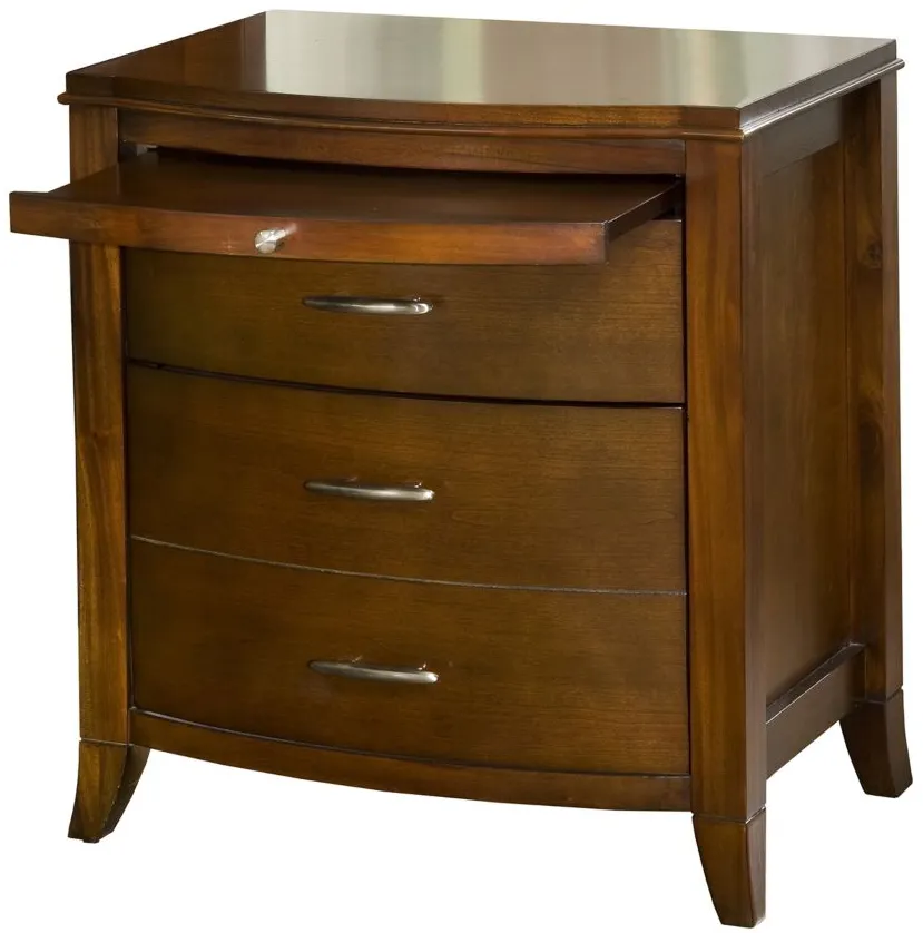 Sullivan Nightstand in Cinnamon by Bellanest