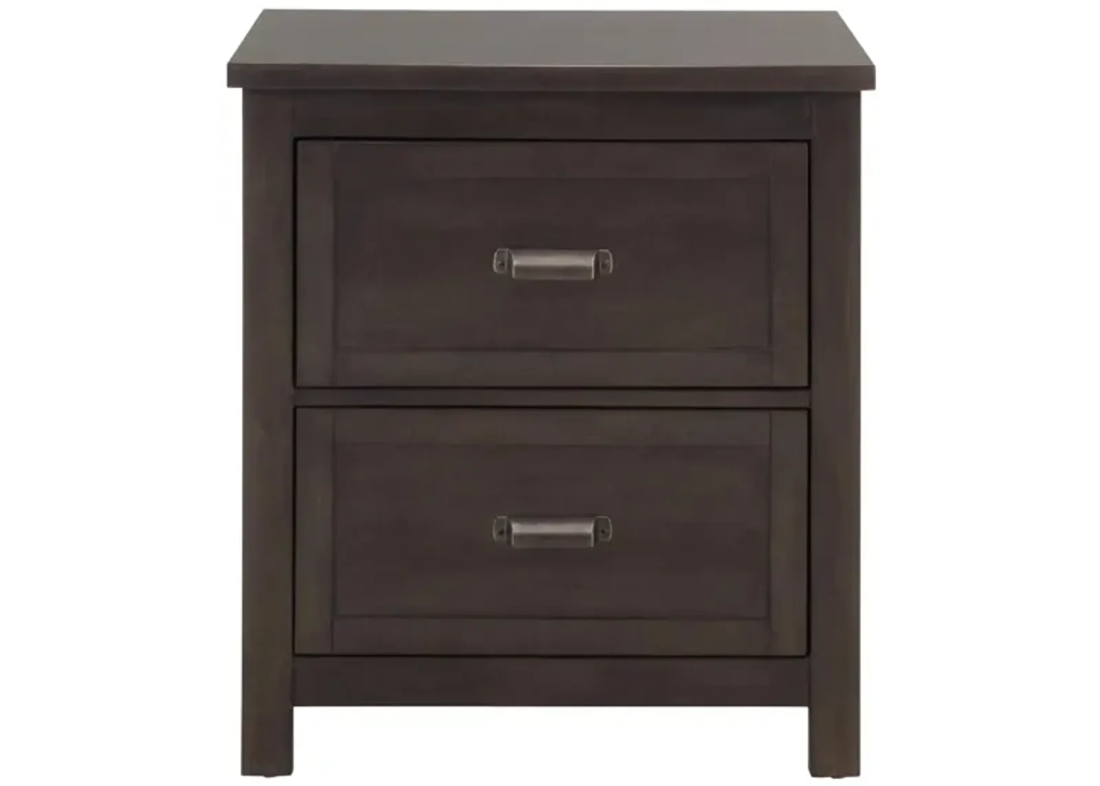 Union City Nightstand in Charcoal / Grey Wash by Bellanest