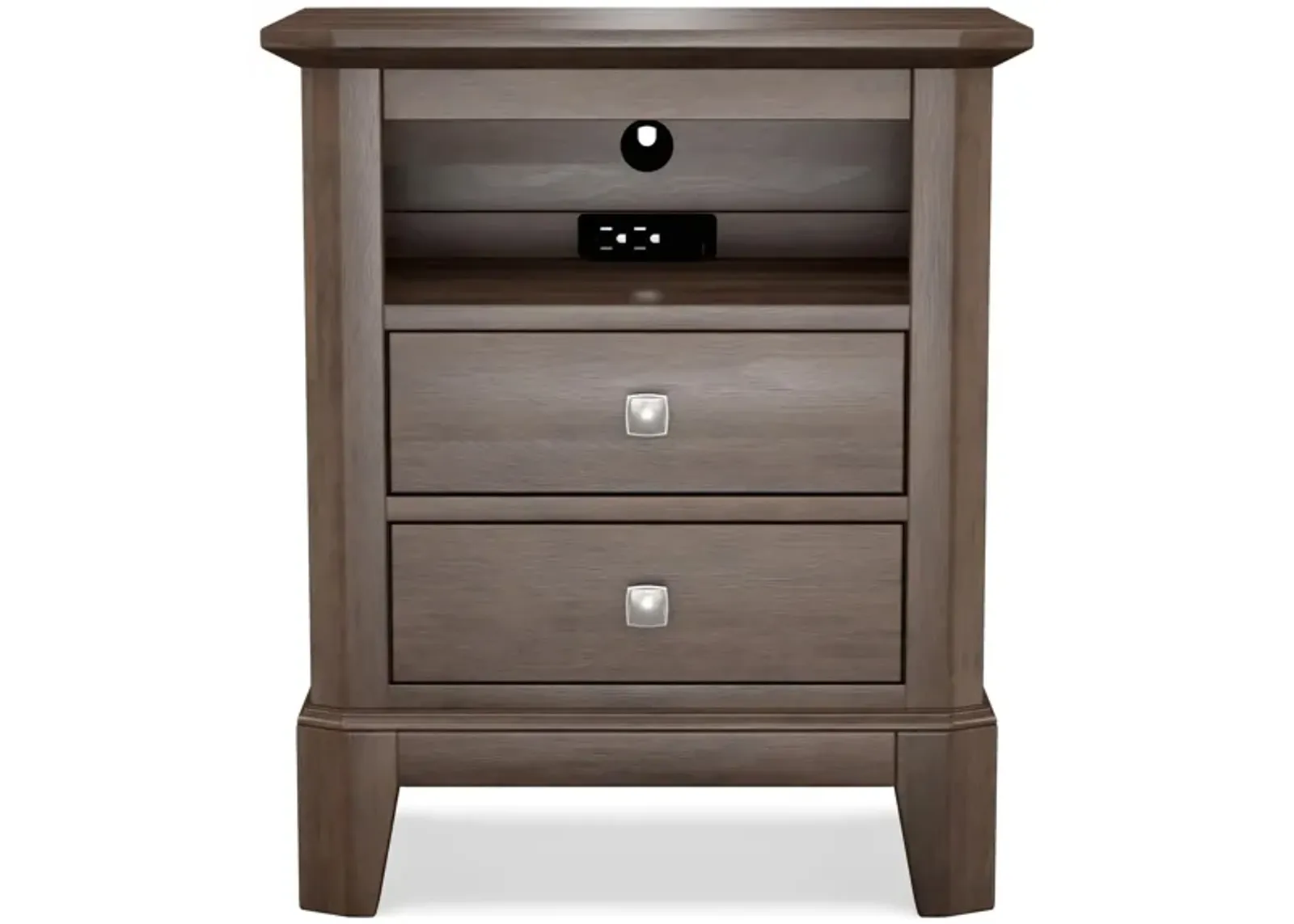 Urbane Nightstand in Contempo Brown by Durham Furniture