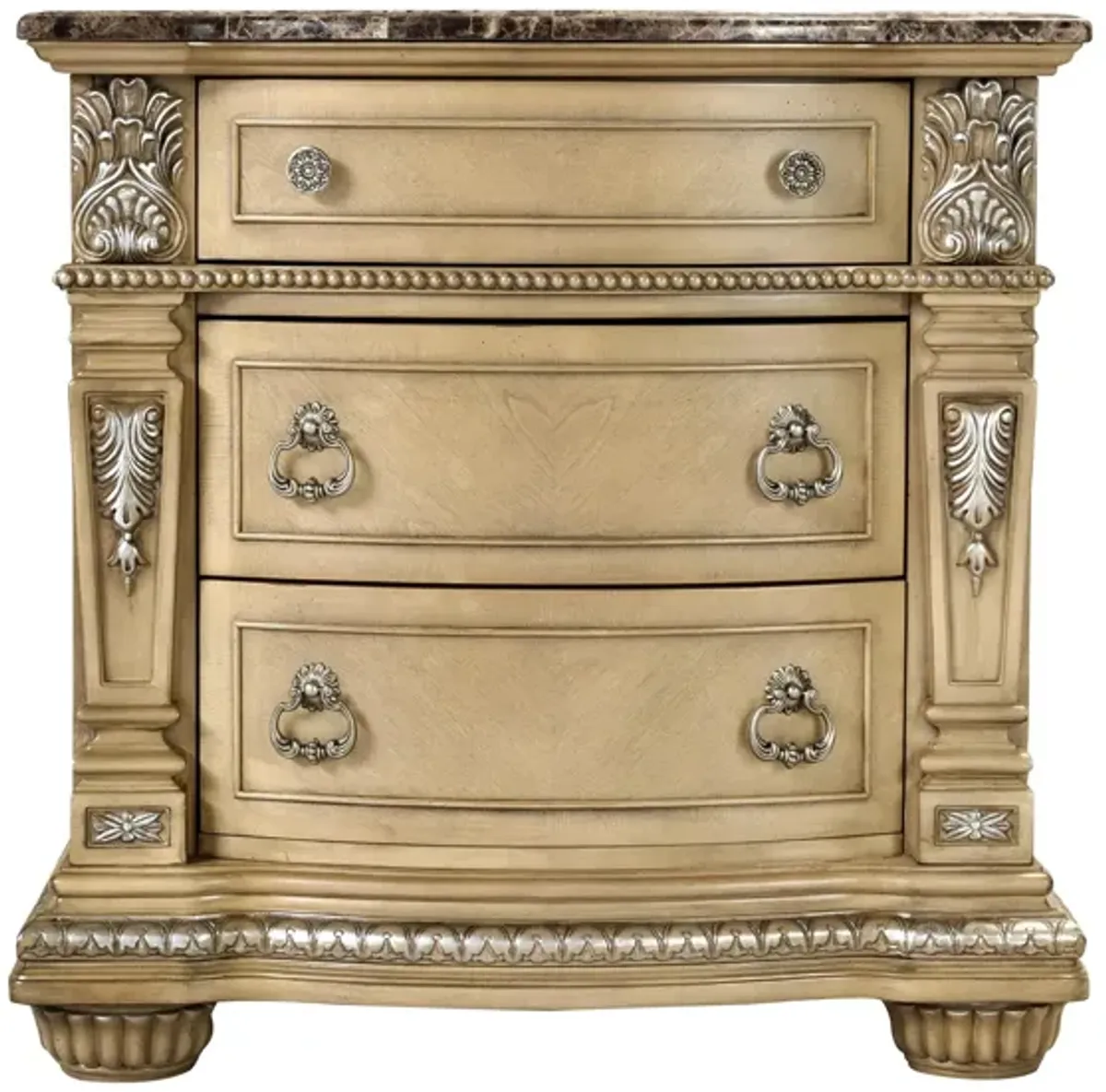 Wilshire Nightstand in Bisque by Davis Intl.