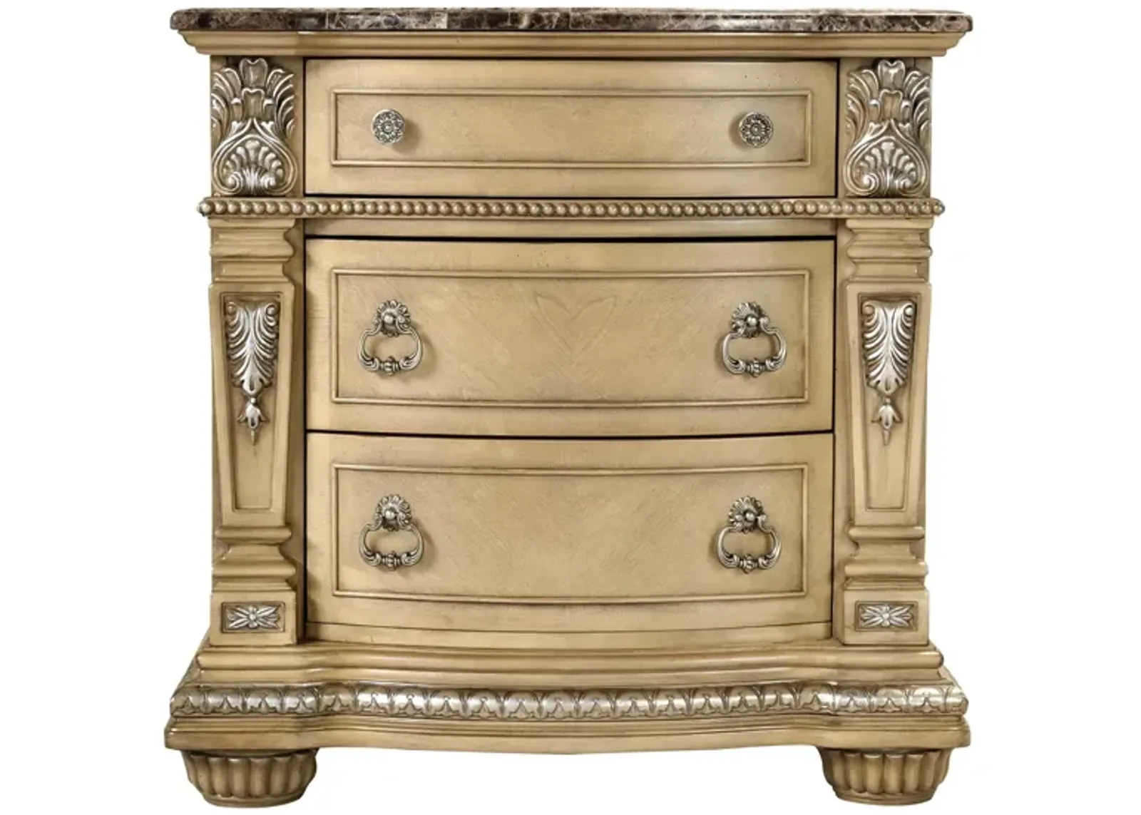 Wilshire Nightstand in Bisque by Davis Intl.