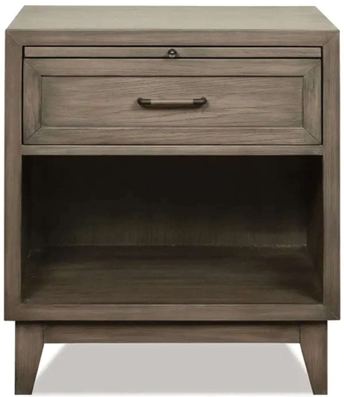 Vogue Open Nightstand in Gray Wash by Riverside Furniture