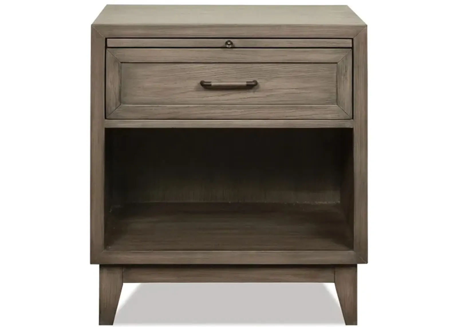 Vogue Open Nightstand in Gray Wash by Riverside Furniture