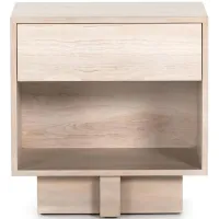 Wesson Nightstand in Grey Mahogany by Four Hands