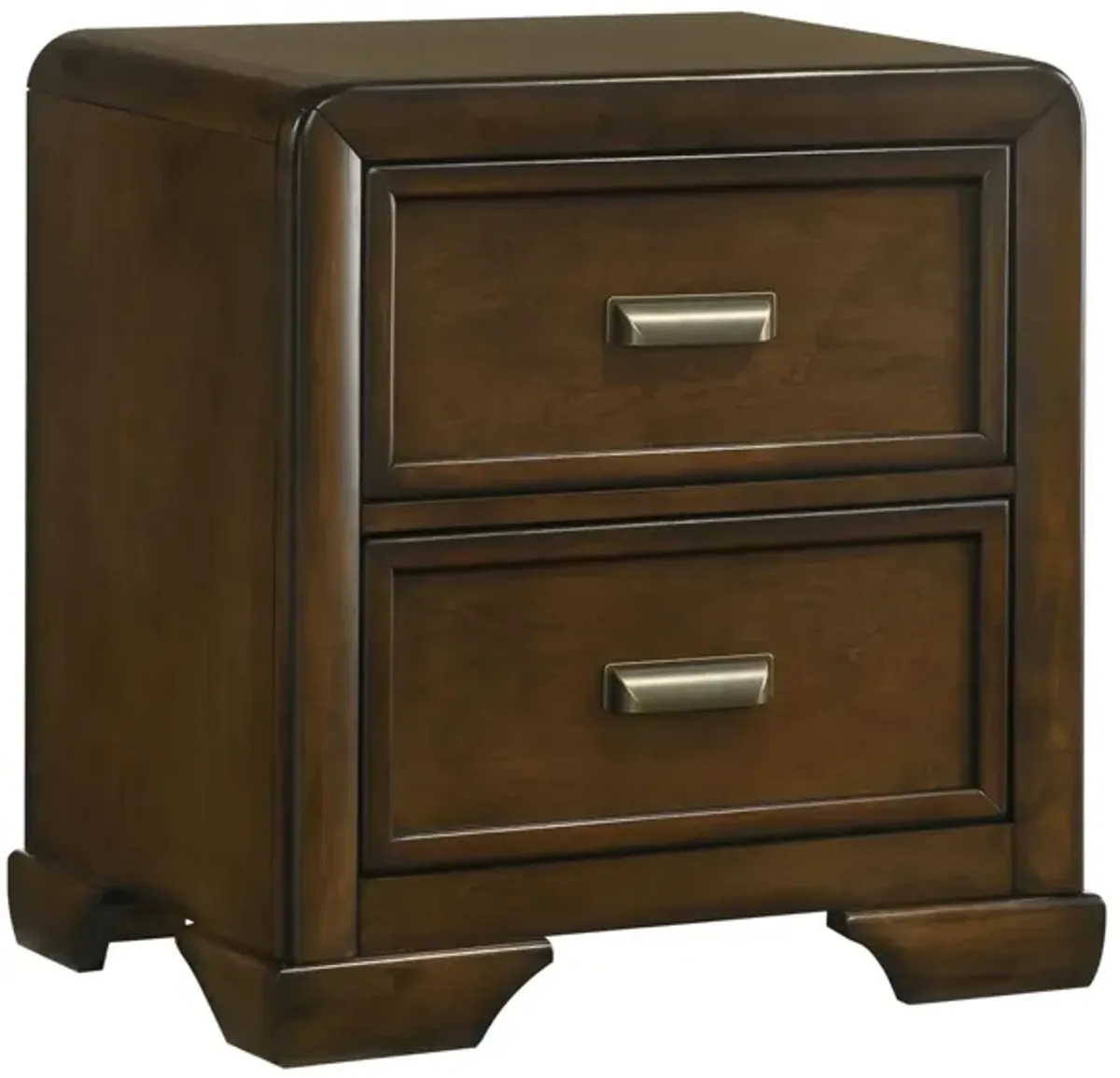 Coffield Nightstand in Brown Cappucino by Crown Mark