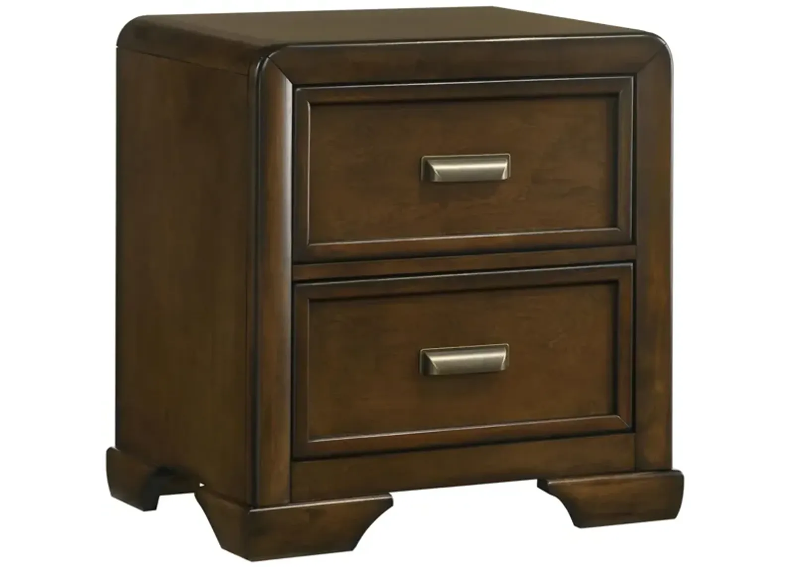 Coffield Nightstand in Brown Cappucino by Crown Mark