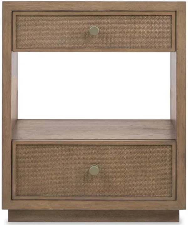 Sonnet Two Drawer Nightstand