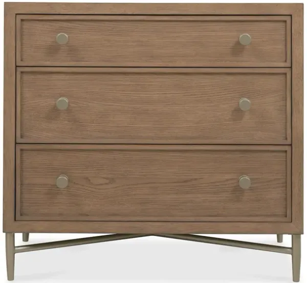 Sonnet Three Drawer Nightstand