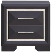 Liverpool Nightstand in Black by Glory Furniture