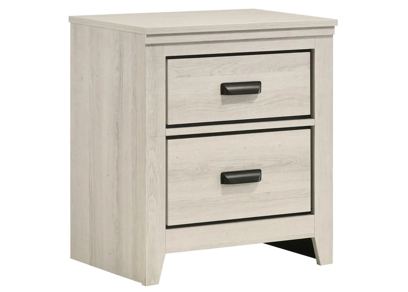 Carter Nightstand in White by Crown Mark