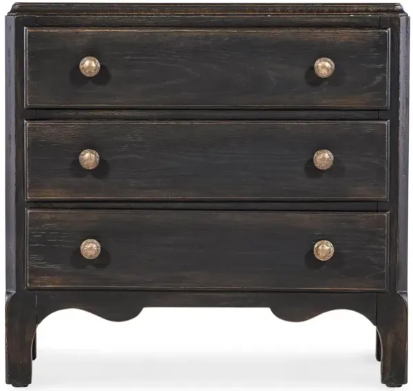 Americana 3-Drawer Nightstand