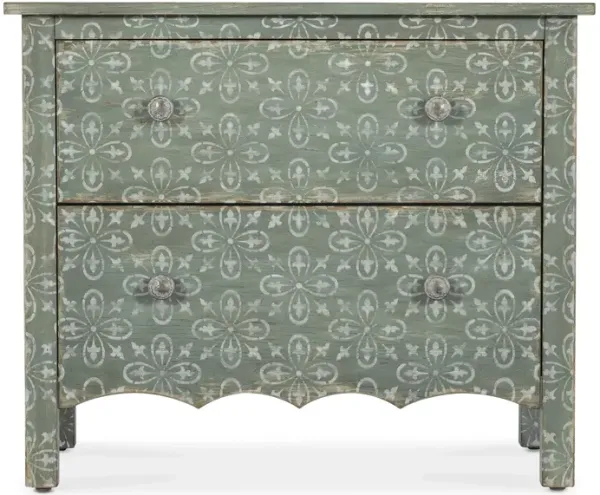 Americana Floral Nightstand