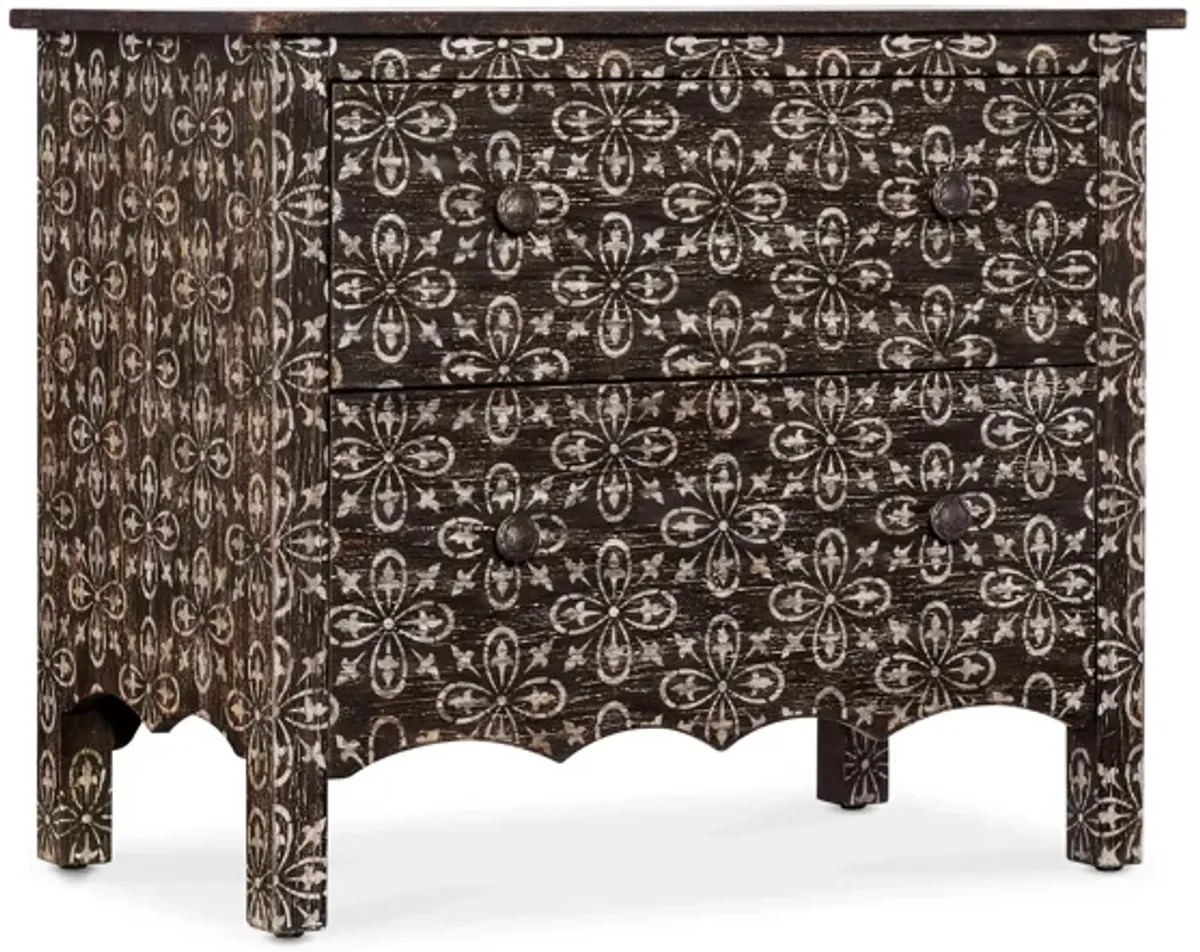 Americana Floral Nightstand