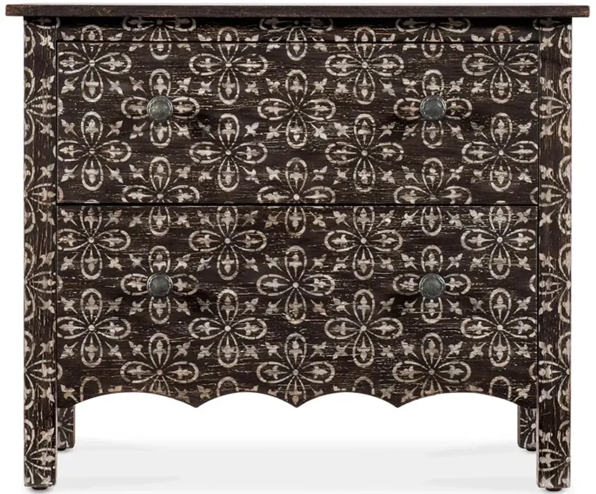 Americana Floral Nightstand