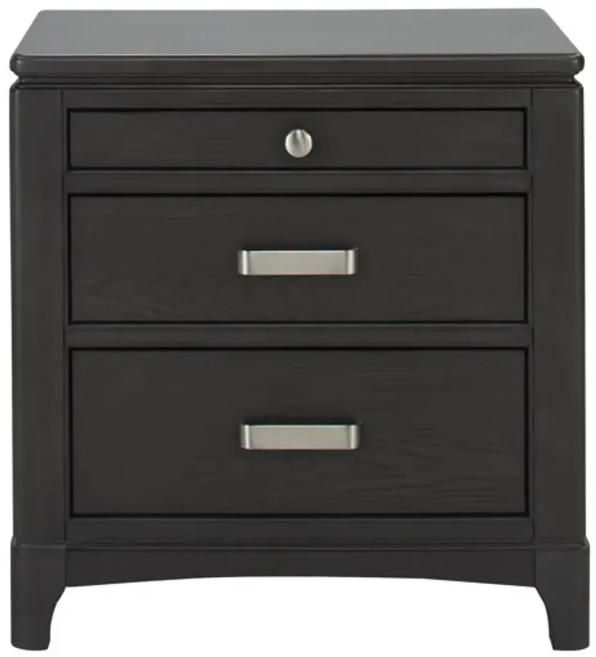 Drayton Nightstand in Dark Gray by Bellanest