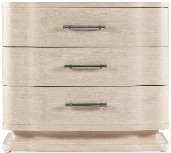 Nouveau Chic Three Drawer Nightstand
