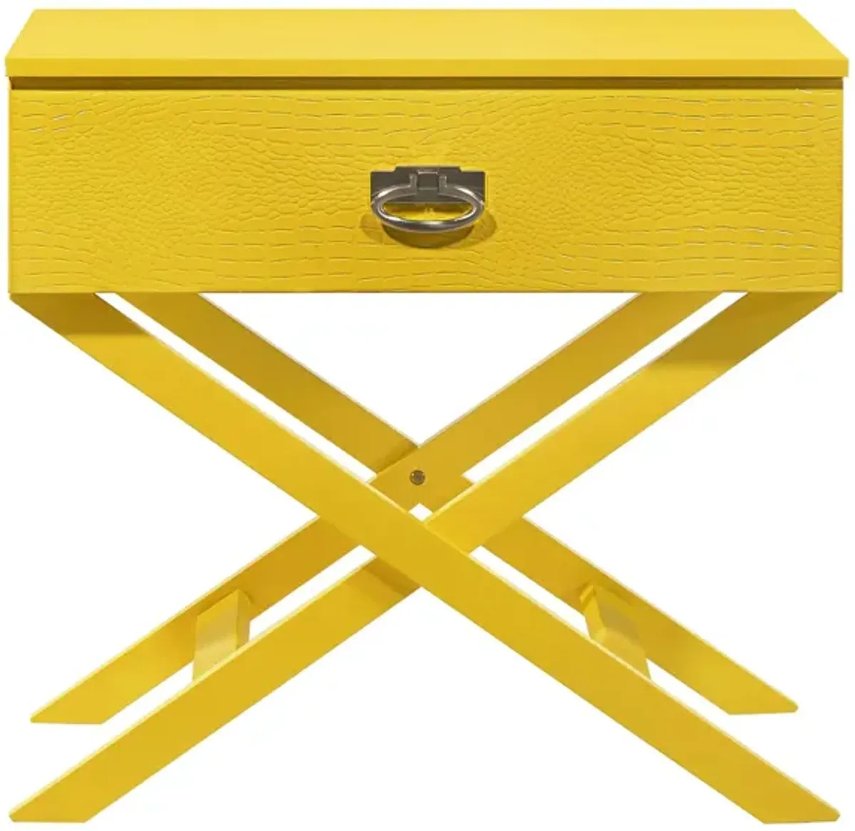 Xavier Nightstand in Yellow by Glory Furniture