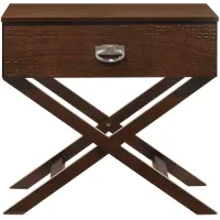 Xavier Nightstand in Cappuccino by Glory Furniture