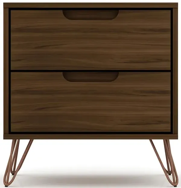 Rockefeller 2 Drawer Nightstand