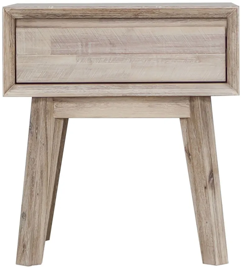 Gia Nightstand in Beige by LH Imports Ltd