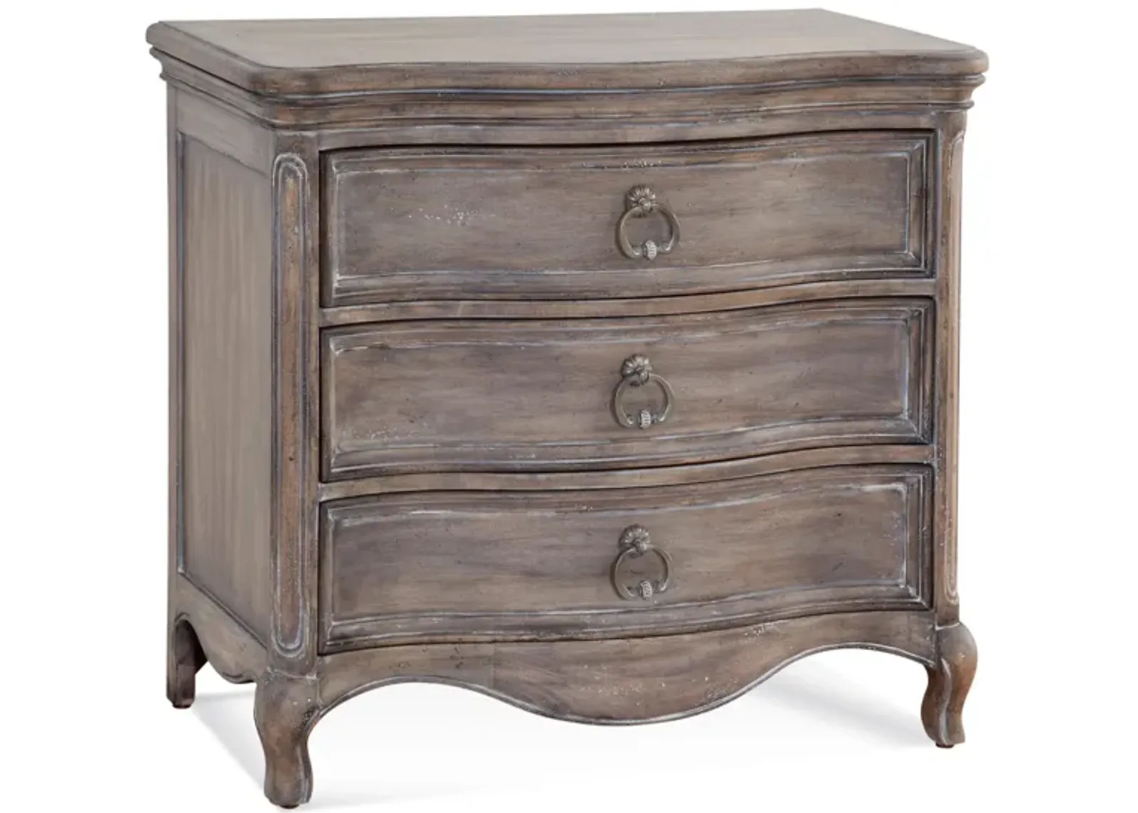 Genoa Nightstand in Antique Grey by American Woodcrafters