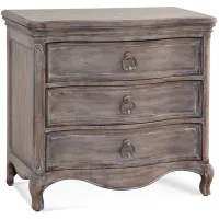 Genoa Nightstand in Antique Grey by American Woodcrafters